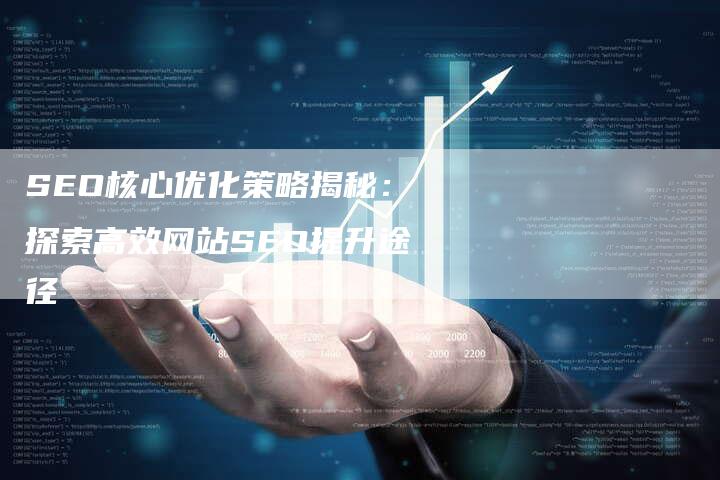 SEO核心优化策略揭秘:探索高效网站SEO提升途径-想发外链网