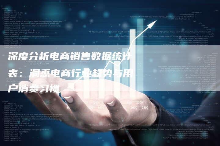 深度分析电商销售数据统计表:洞悉电商行业趋势与用户消费习惯-想发外链网