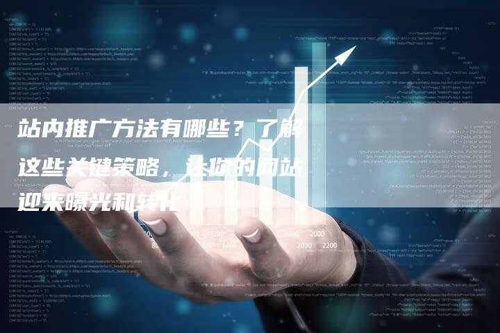 站内推广方法有哪些?了解这些关键策略,让你的网站迎来曝光和转化-想发外链网