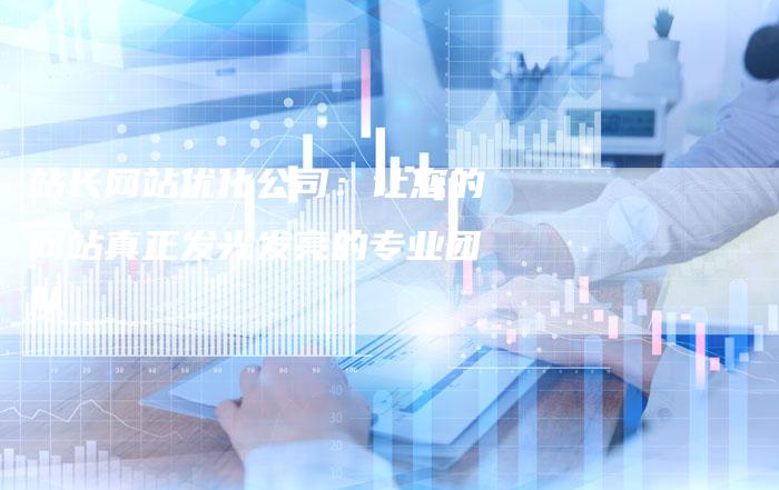 站长网站优化公司:让您的网站真正发光发亮的专业团队-想发外链网