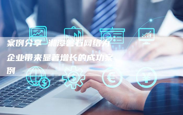 案例分享 湘潭磐石网络为企业带来显著增长的成功案例