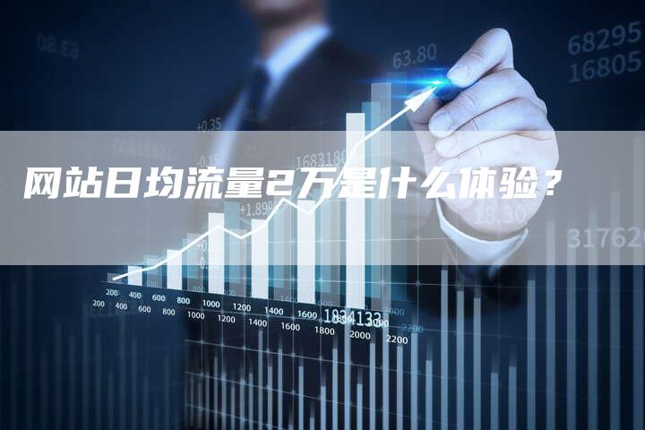 网站日均流量2万是什么体验?-想发外链网