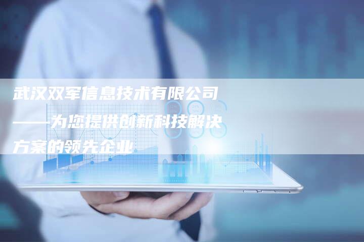 武汉双军信息技术有限公司——为您提供创新科技解决方案的领先企业-想发外链网