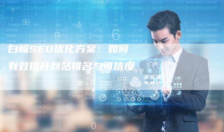 白帽SEO优化方案：如何有效提升网站排名与可信度