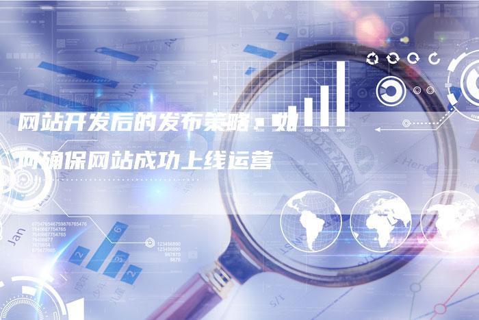 网站开发后的发布策略:如何确保网站成功上线运营-想发外链网